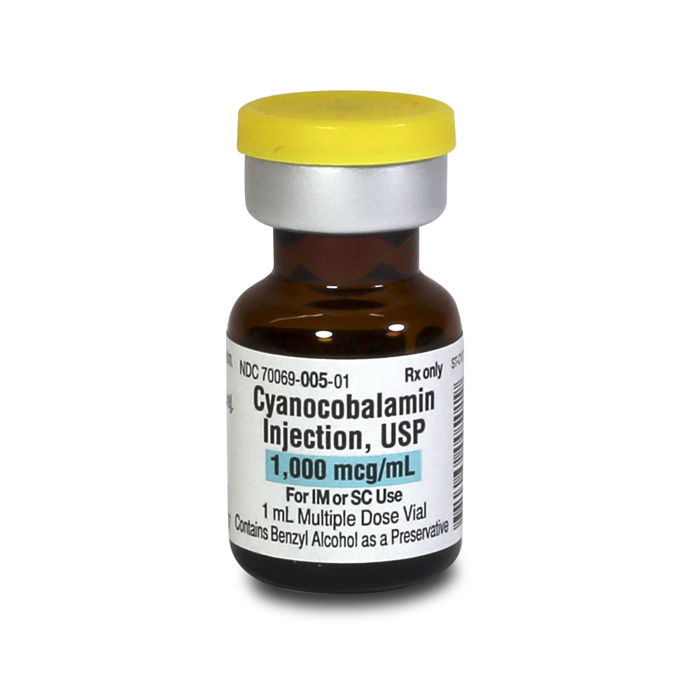 Vitamin B12 (Cyanocobalamin) 1000Mcg/ML
