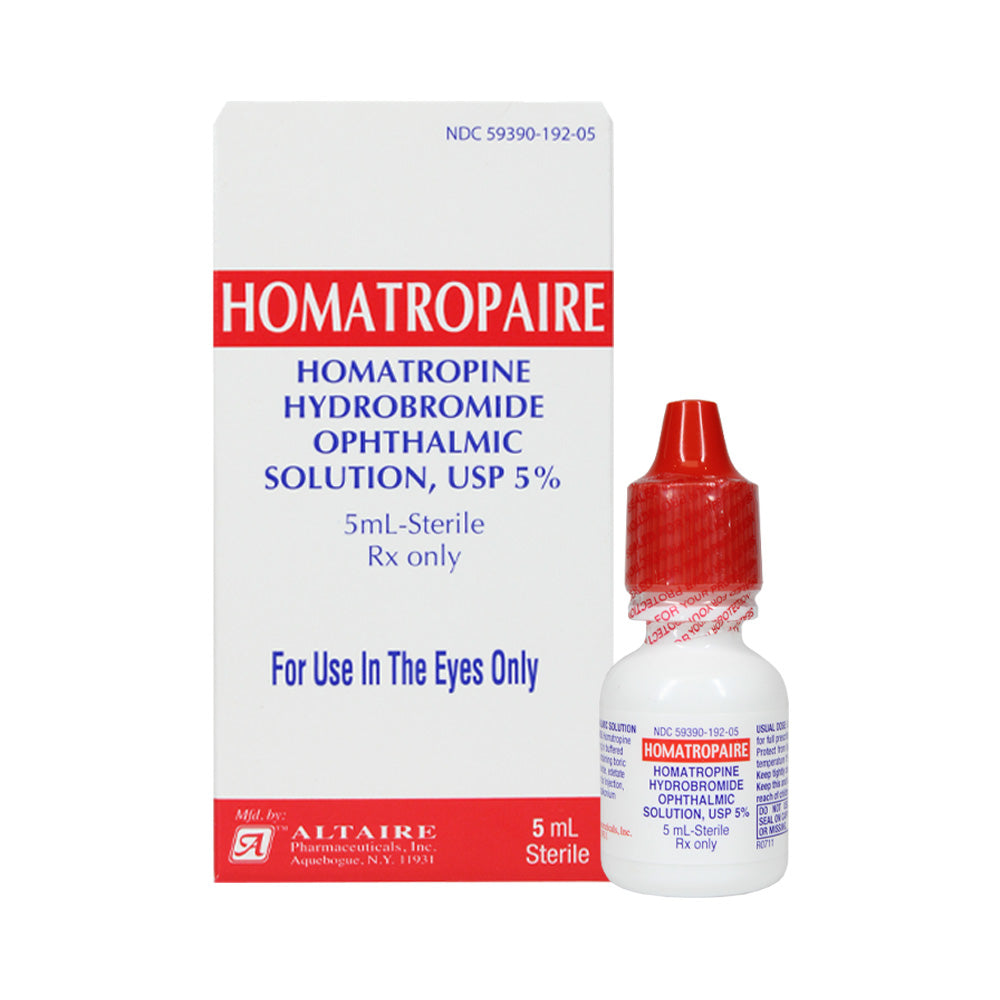 Homatropaire Ophthalmic Solution 5%, 5mL